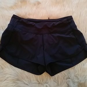Lululemon speed shorts